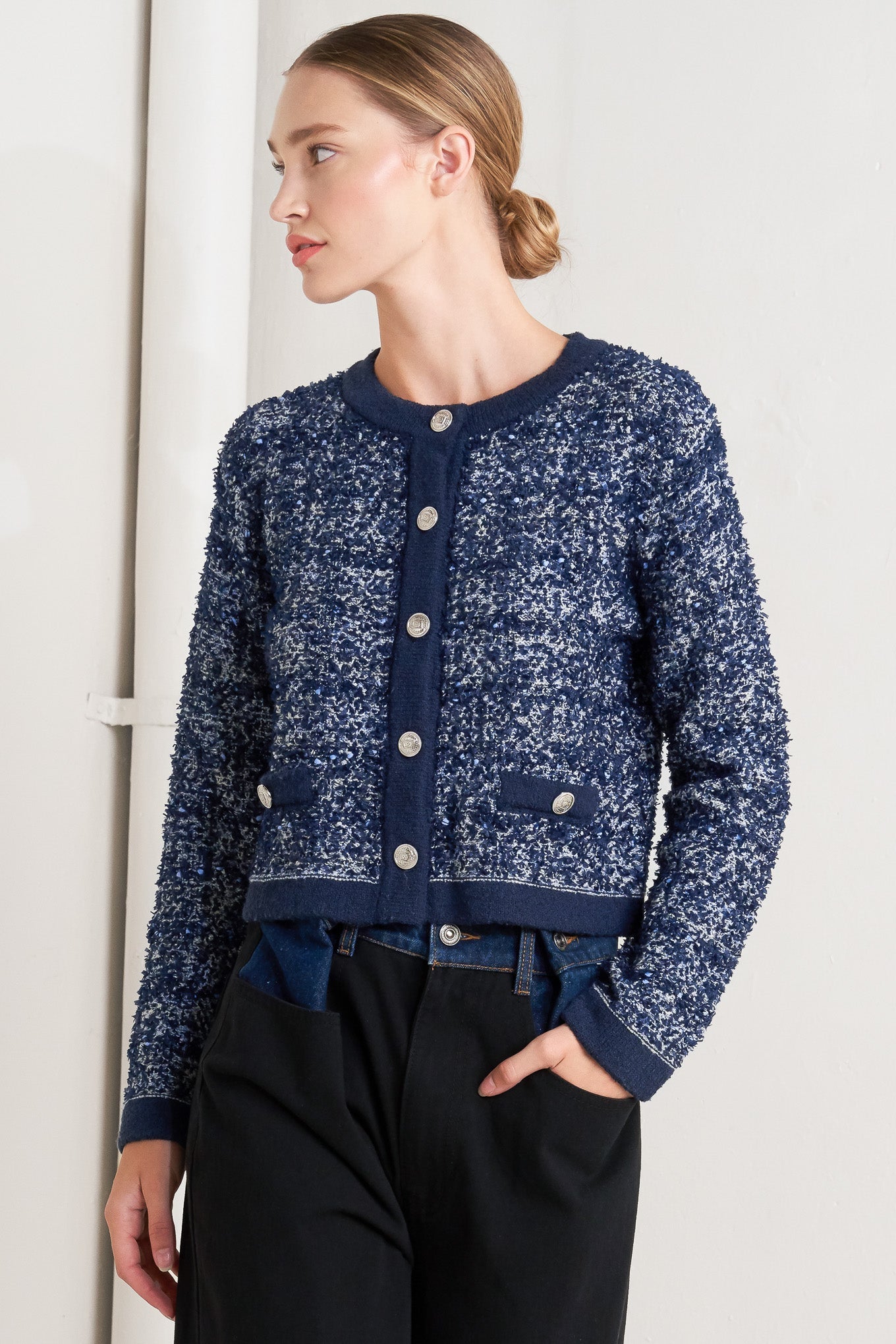 COCO SWEATER KNIT CARDIGAN