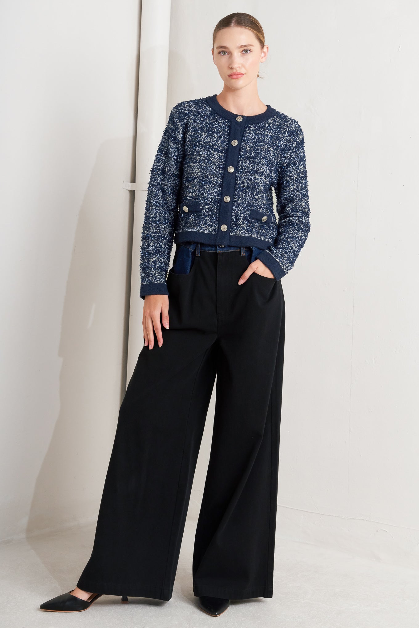 COCO SWEATER KNIT CARDIGAN