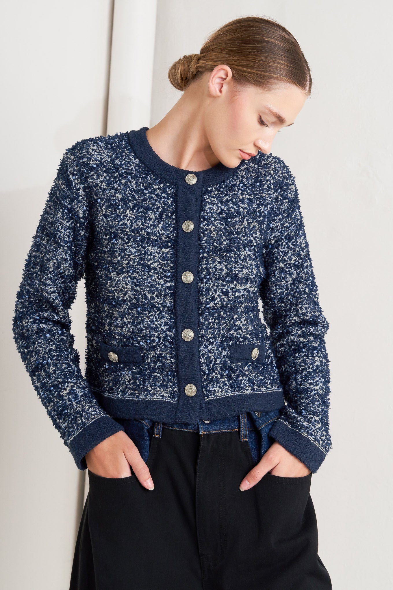 COCO SWEATER KNIT CARDIGAN