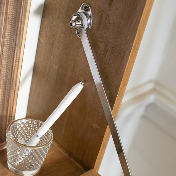 Rustic Oak Wood Fold Down Shelf